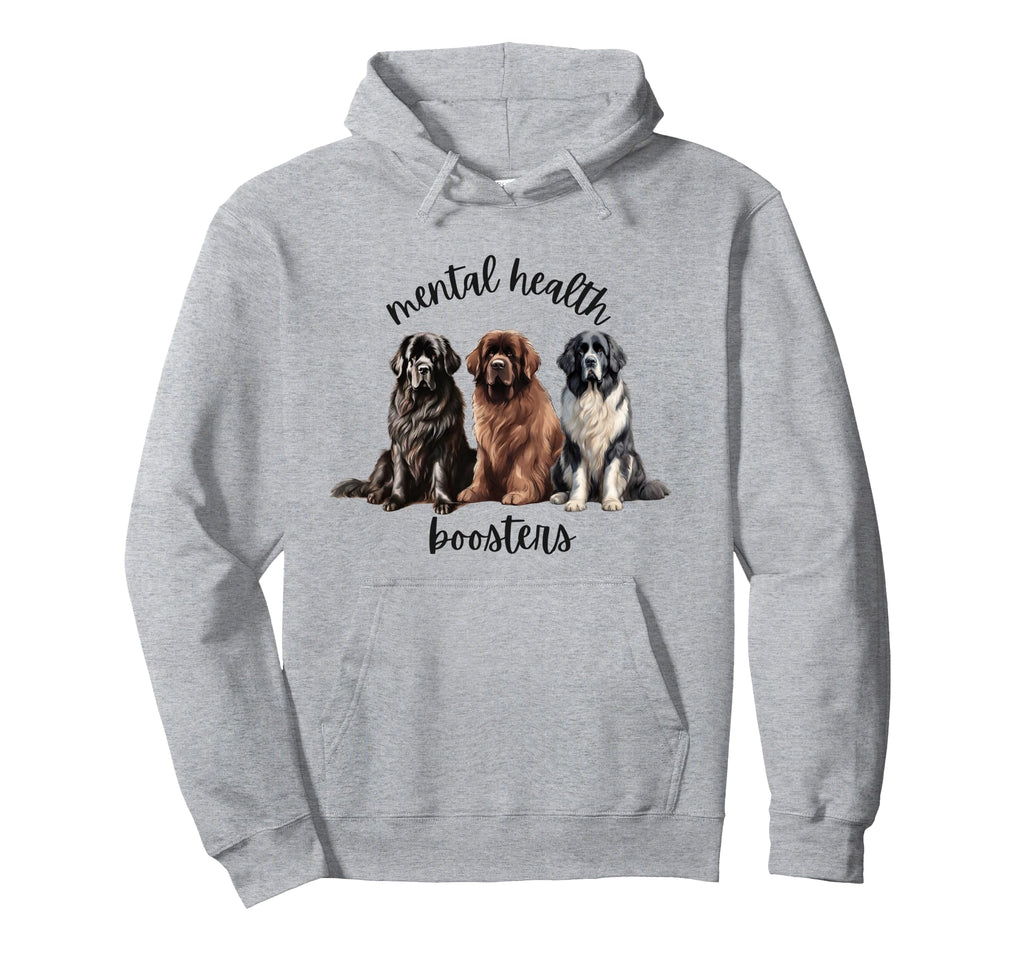 Mental Health Boosters Newfoundland Hoodie - Aesthetic Graphic for Adults - T-Shirt, Sweatshirt, Hoodie