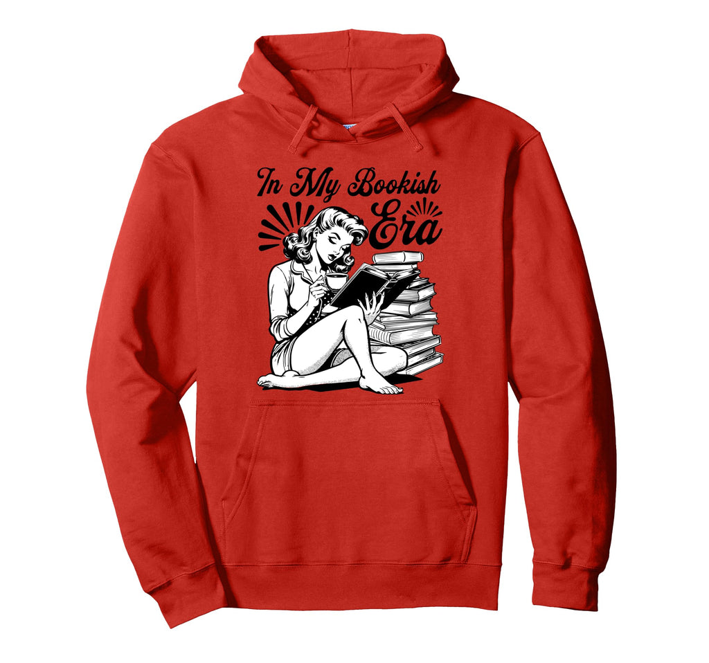 My Bookish Era Book Lover Hoodie - Casual Everyday Wear for Adults - T-Shirt, Sweatshirt, Hoodie