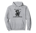 Hold Partner Im Overstimulated Funny Hoodie - Novelty Apparel for Adults - T-Shirt, Sweatshirt, Hoodie