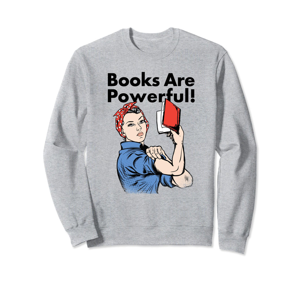 Empowerment Reading Book Nerd Rosie Sweatshirt - Minimalist Print Unisex - T-Shirt, Sweatshirt, Hoodie