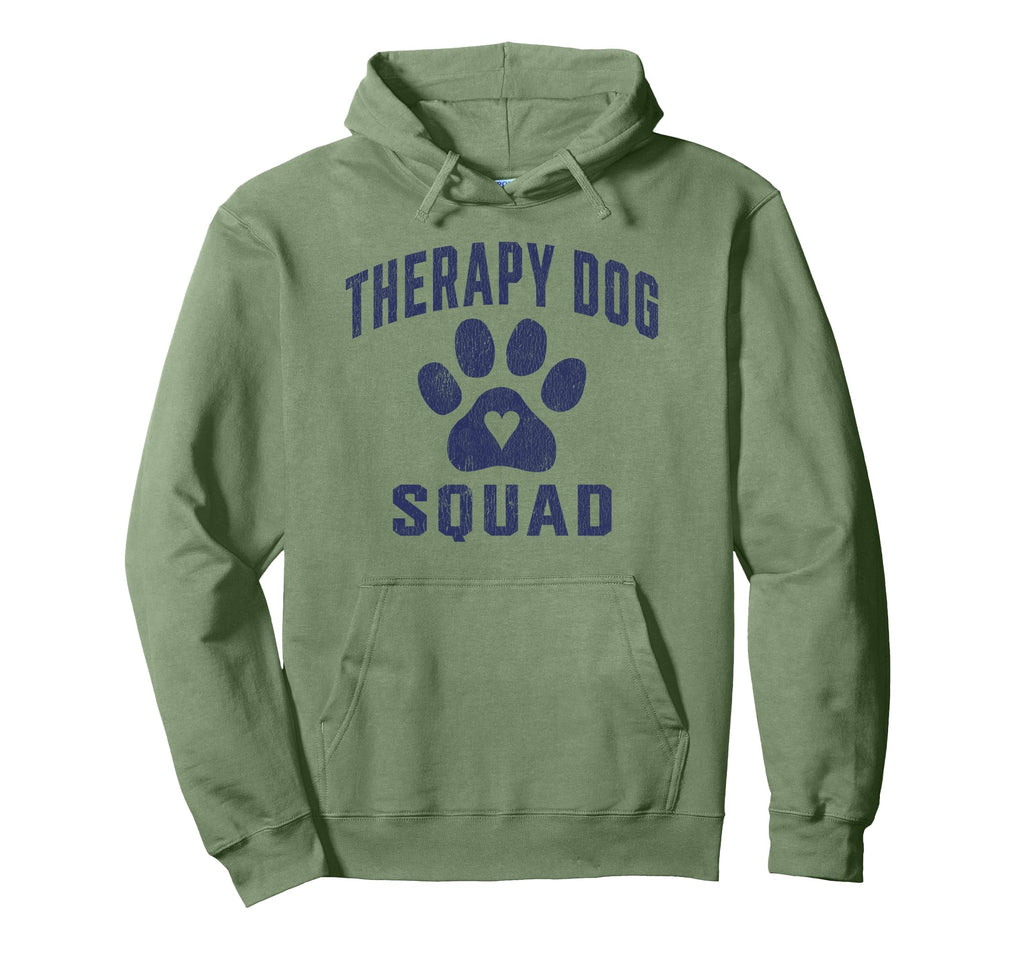 Therapy Dog Team Handler Animal Assisted Hoodie - Graphic Print Unisex - T-Shirt, Sweatshirt, Hoodie