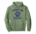 Therapy Dog Team Handler Animal Assisted Hoodie - Graphic Print Unisex - T-Shirt, Sweatshirt, Hoodie