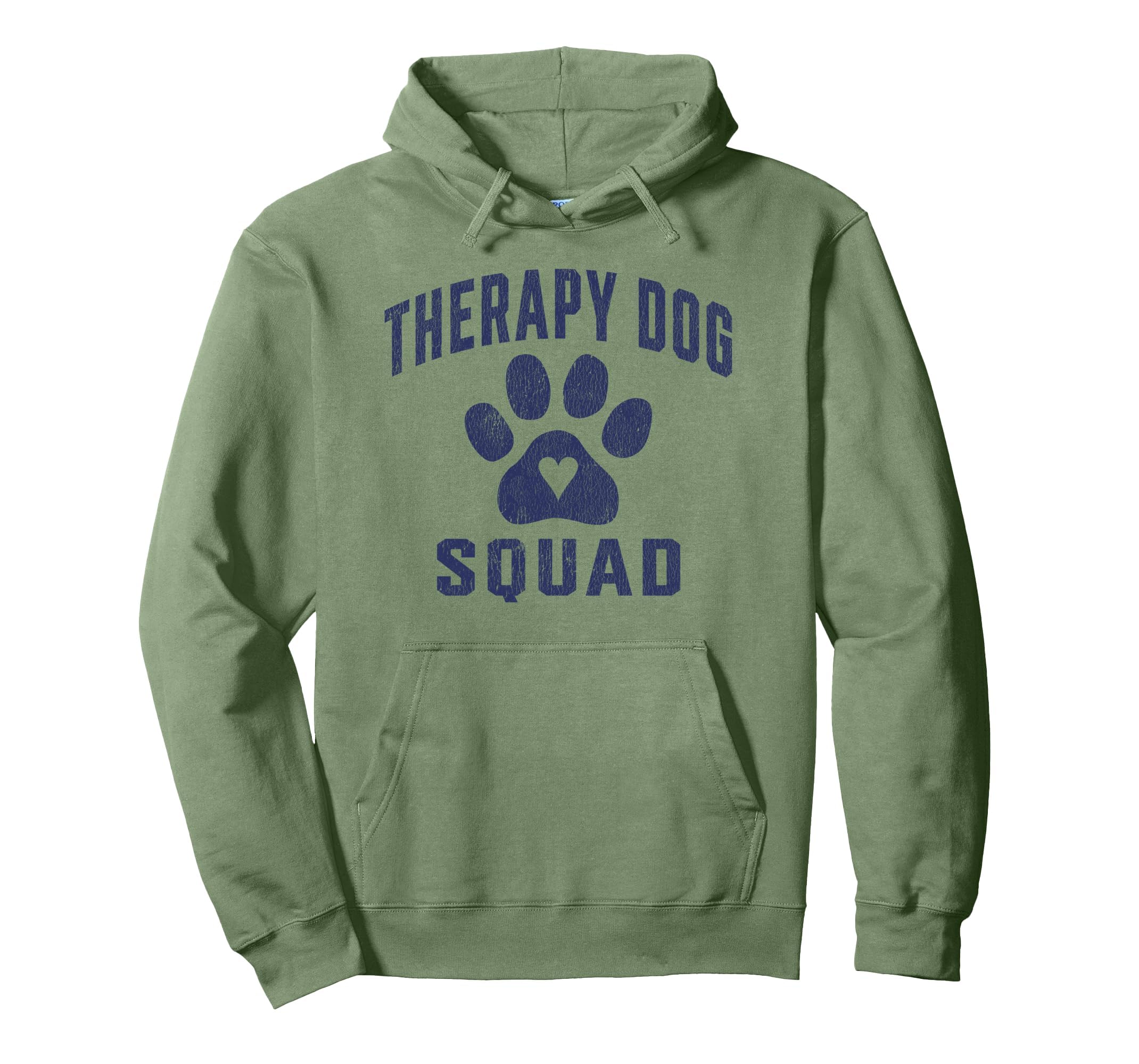 Therapy Dog Team Handler Animal Assisted Hoodie - Graphic Print Unisex - T-Shirt, Sweatshirt, Hoodie