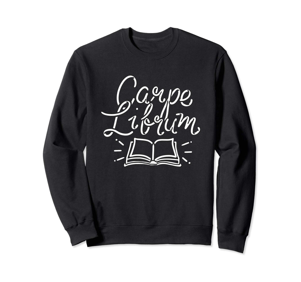 Funny Reading Carpe Librum Book Sweatshirt - Aesthetic Graphic for Adults - T-Shirt, Sweatshirt, Hoodie