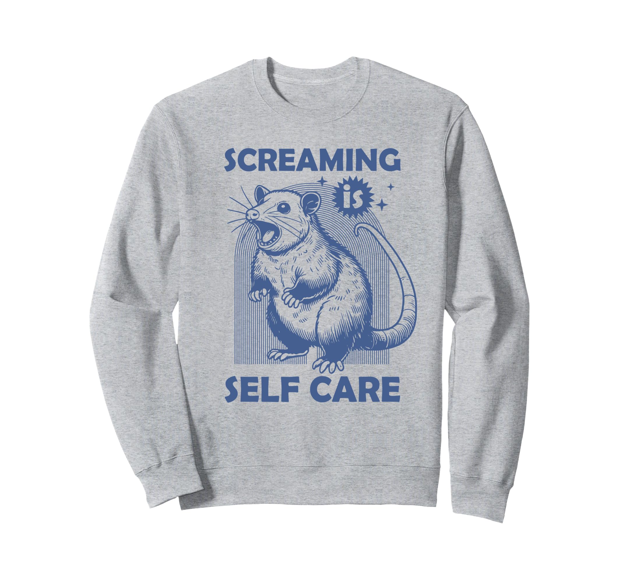 Possum Funny Trendy Aesthetic Sweatshirt - Casual Everyday Wear Unisex - T-Shirt, Sweatshirt, Hoodie