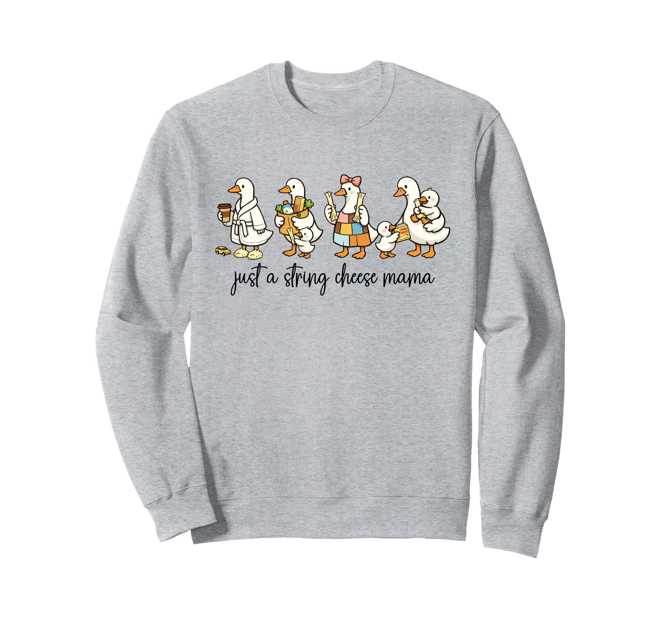 Just String Cheese Mama Era Silly Sweatshirt - Streetwear Style Unisex - T-Shirt, Sweatshirt, Hoodie
