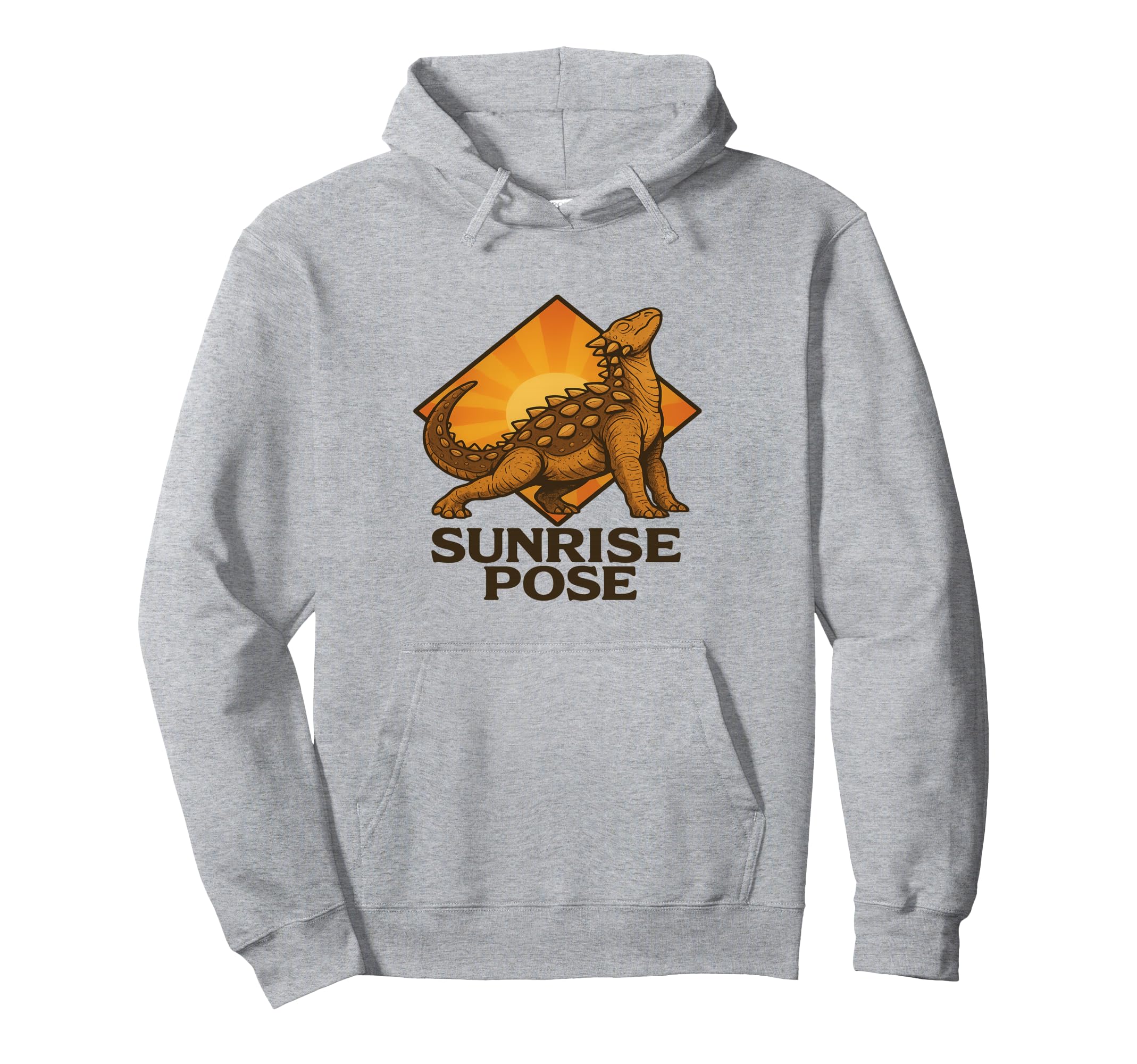 Dinosaur Self Care Wellness Yoga Hoodie - Casual Everyday Wear for Adults - T-Shirt, Sweatshirt, Hoodie
