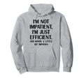 Funny Overthinker Indecisive Sarcasm Hoodie - Minimalist Print Unisex - T-Shirt, Sweatshirt, Hoodie