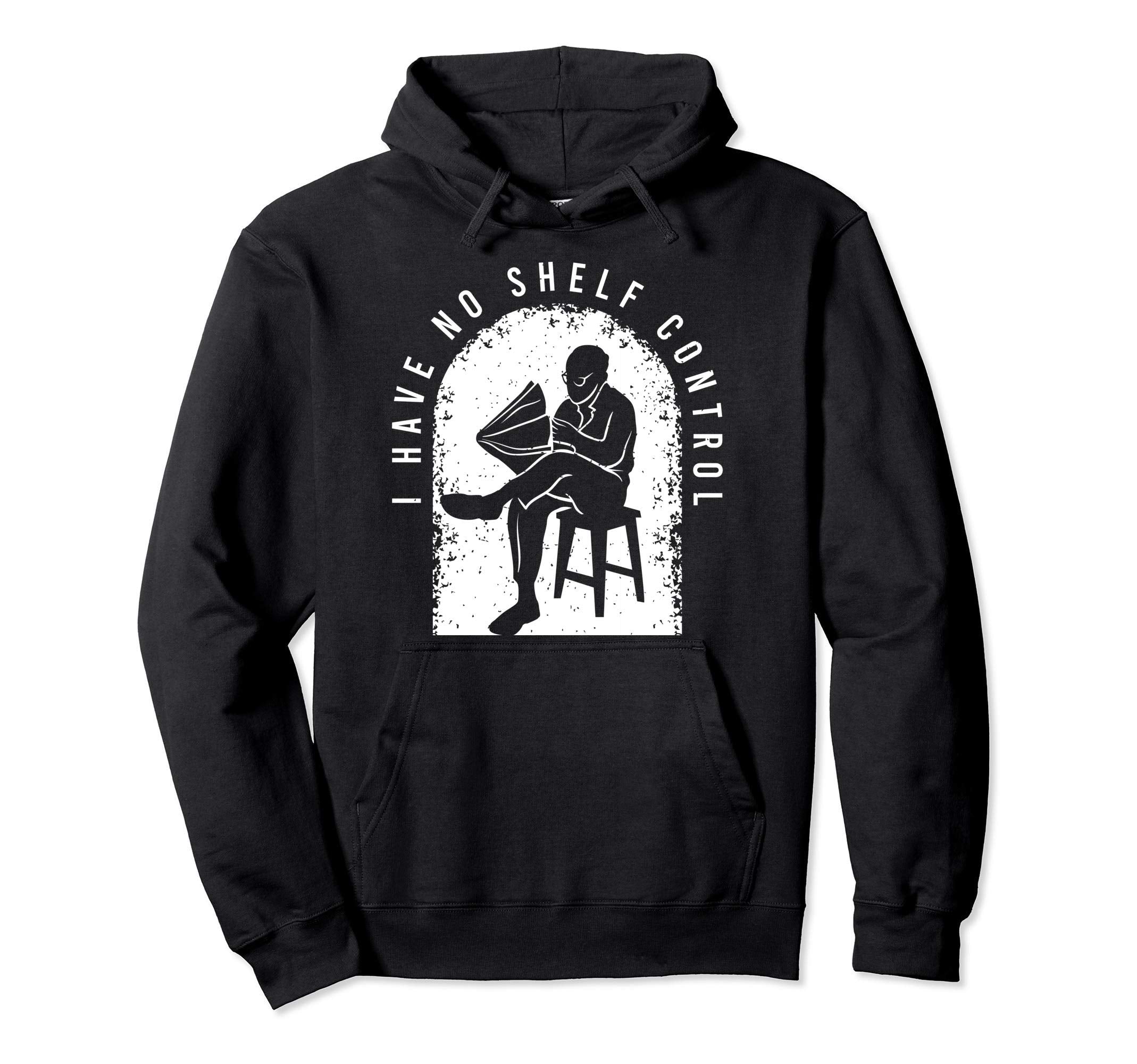 Funny Book Reader Costume Book Hoodie - Fun Novelty Design for Adults - T-Shirt, Sweatshirt, Hoodie