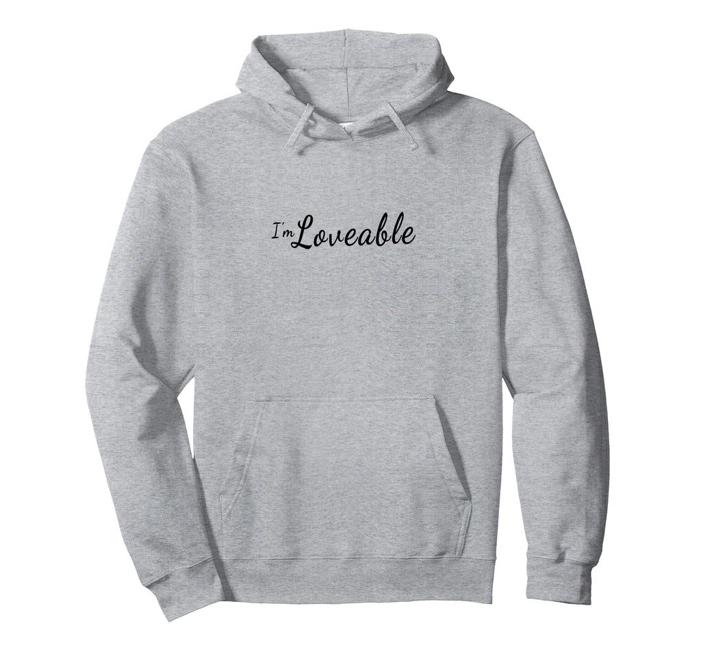 Im Loveable Mental Health Matters Hoodie - Graphic Print Men Women - T-Shirt, Sweatshirt, Hoodie