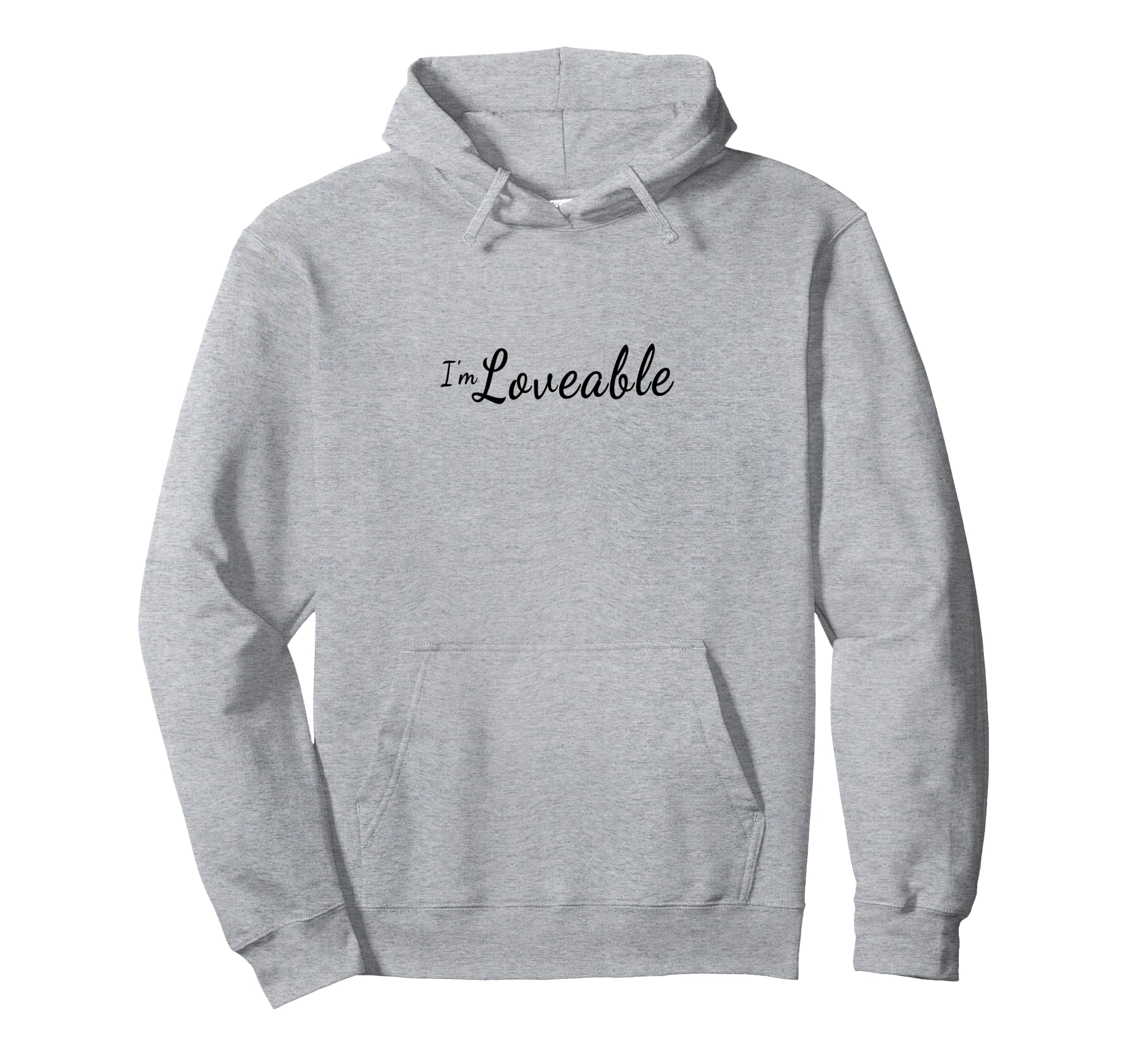 Im Loveable Mental Health Matters Hoodie - Graphic Print Men Women - T-Shirt, Sweatshirt, Hoodie