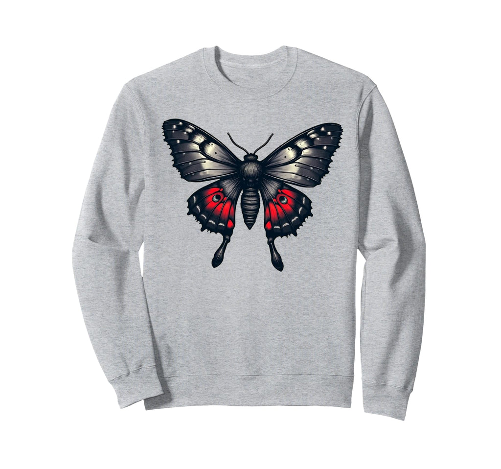 Mothman Antisocial Butterfly Introvert Sweatshirt - Trendy Graphic Unisex - T-Shirt, Sweatshirt, Hoodie