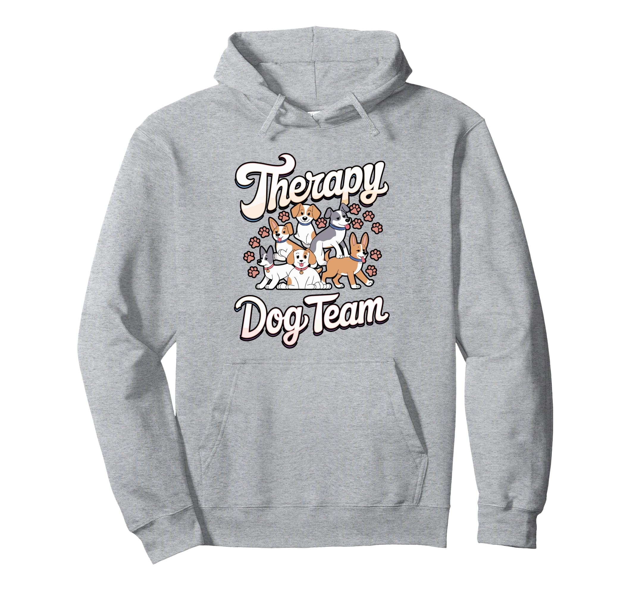 Therapy Dog Team Matching Therapy Hoodie - Casual Everyday Wear for Adults - T-Shirt, Sweatshirt, Hoodie