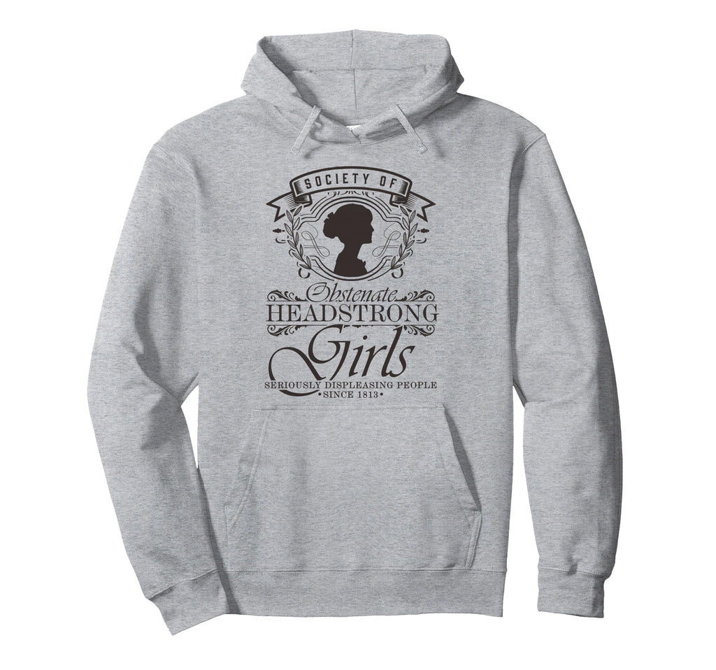 Society Obstinate Headstrong Bookworm Hoodie - Minimalist Print Unisex - T-Shirt, Sweatshirt, Hoodie