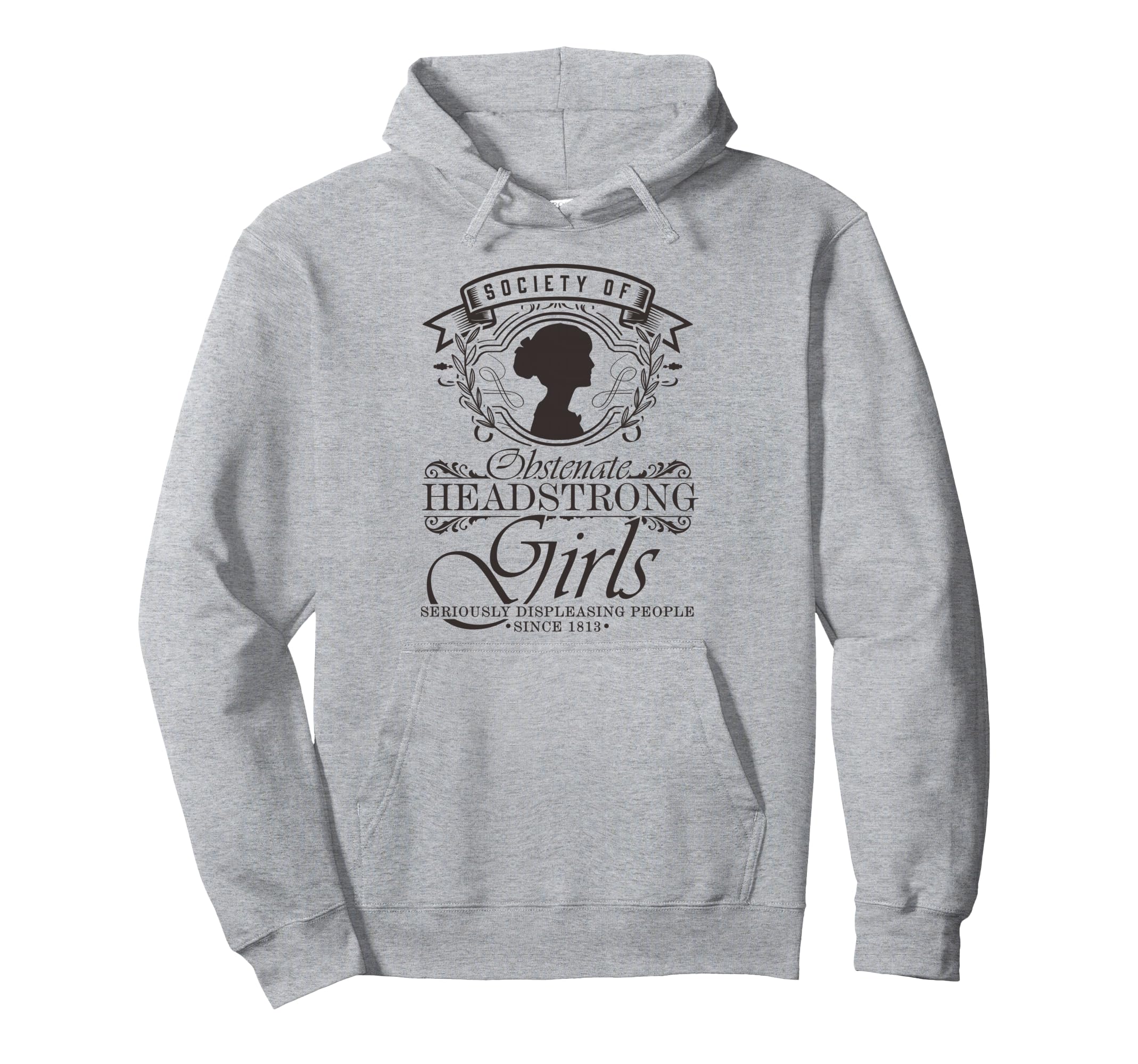 Society Obstinate Headstrong Bookworm Hoodie - Minimalist Print Unisex - T-Shirt, Sweatshirt, Hoodie