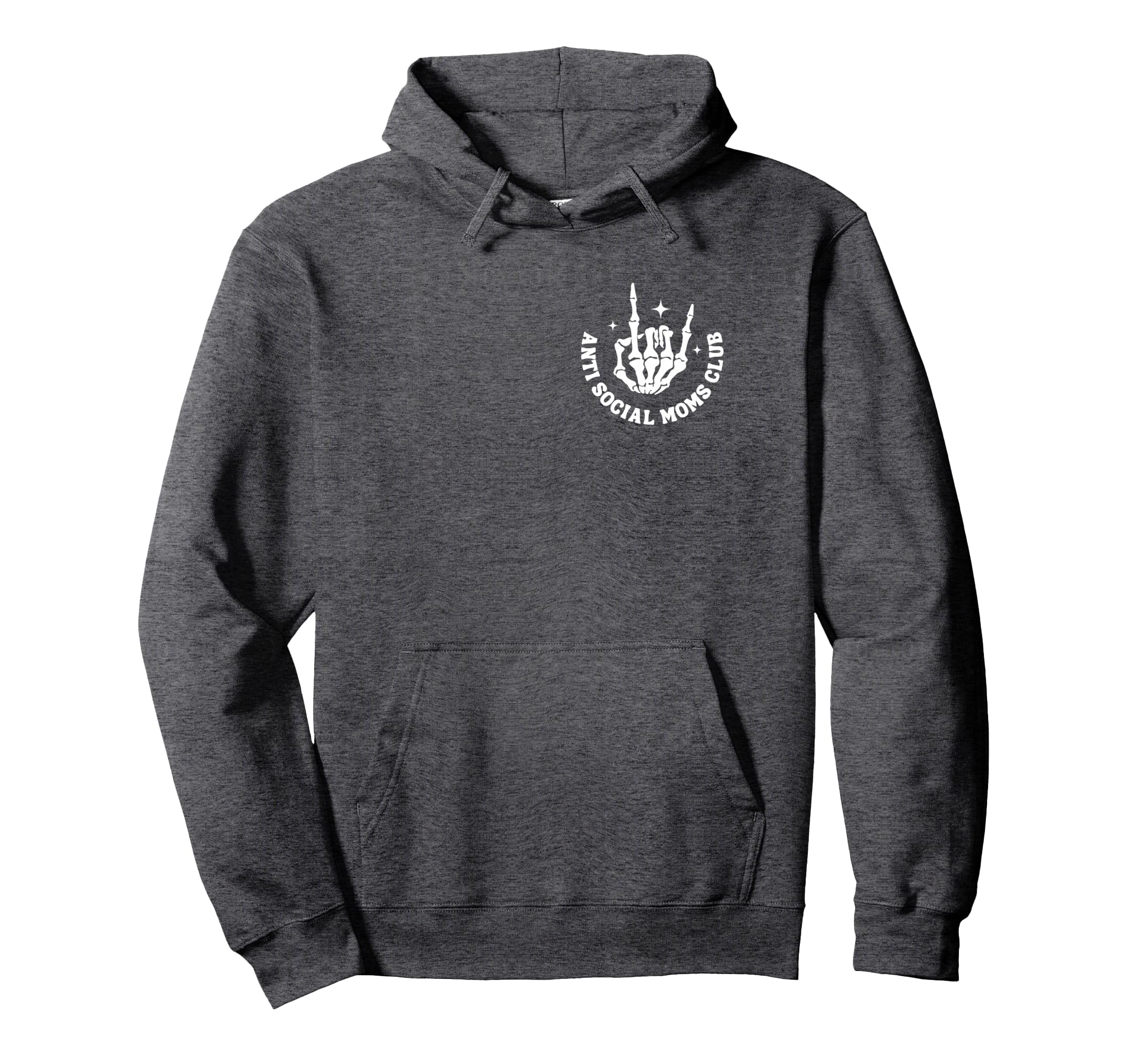 Anti Social Moms Club Groovy Hoodie - Casual Everyday Wear for Adults - T-Shirt, Sweatshirt, Hoodie