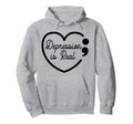 Depression Is Real Depression Mental Health Hoodie - Unique Graphic Unisex - T-Shirt, Sweatshirt, Hoodie