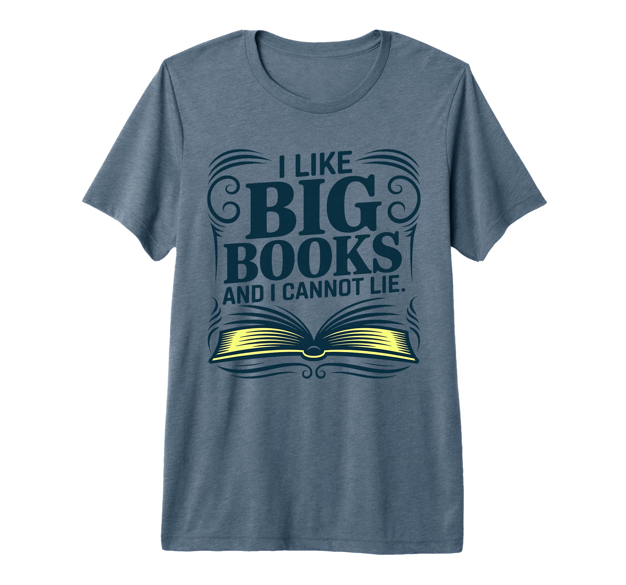 I Like Big Books And I Cannot Lie Funny T-Shirt - Aesthetic Graphic Unisex - T-Shirt, Sweatshirt, Hoodie