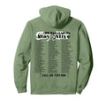 List 99 Reasons To Stay Alive Mental Health Hoodie - Trendy Graphic Unisex - T-Shirt, Sweatshirt, Hoodie