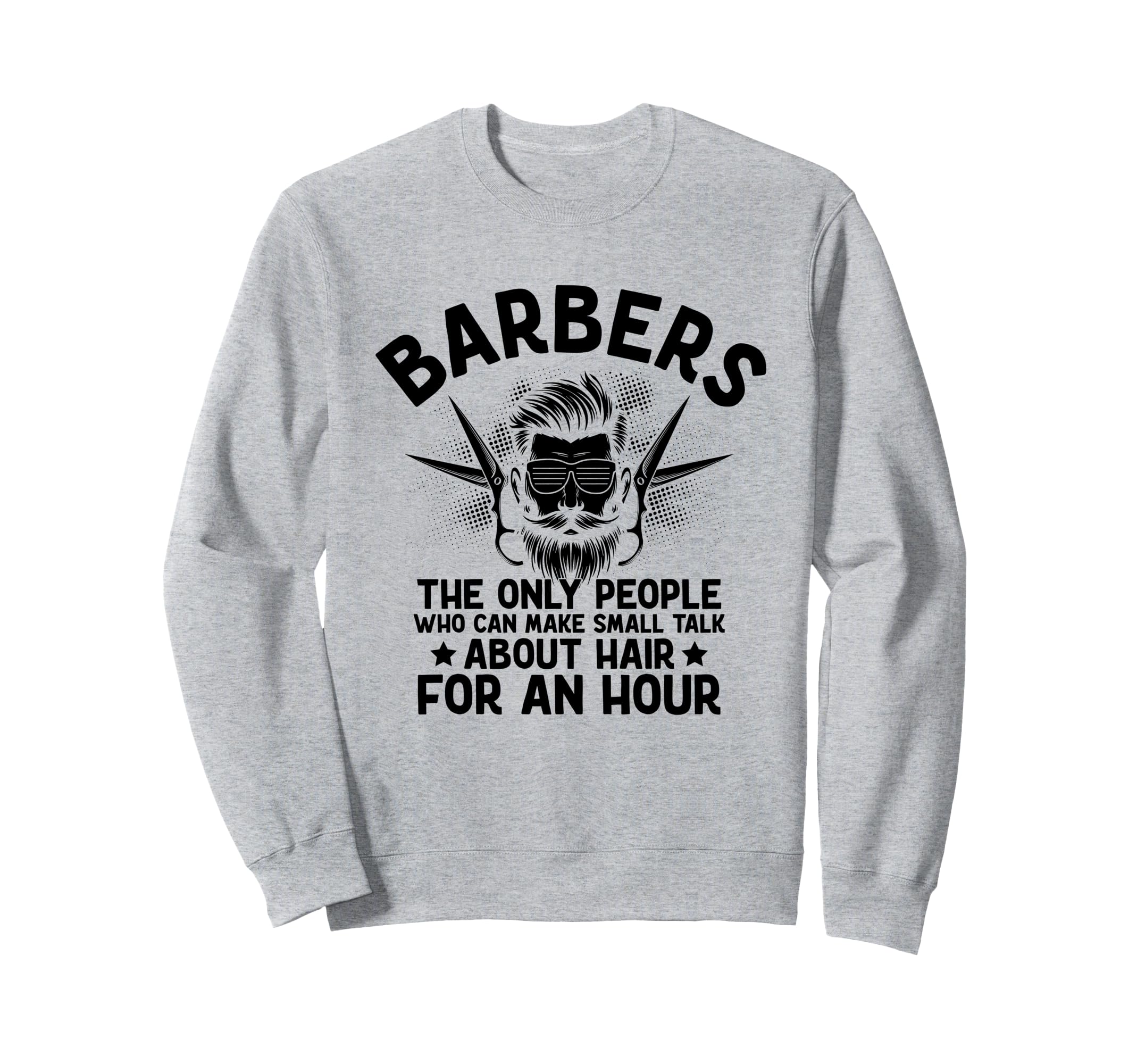Barbers Chair Moment Self Care Sweatshirt - Fun Novelty Design for Adults - T-Shirt, Sweatshirt, Hoodie