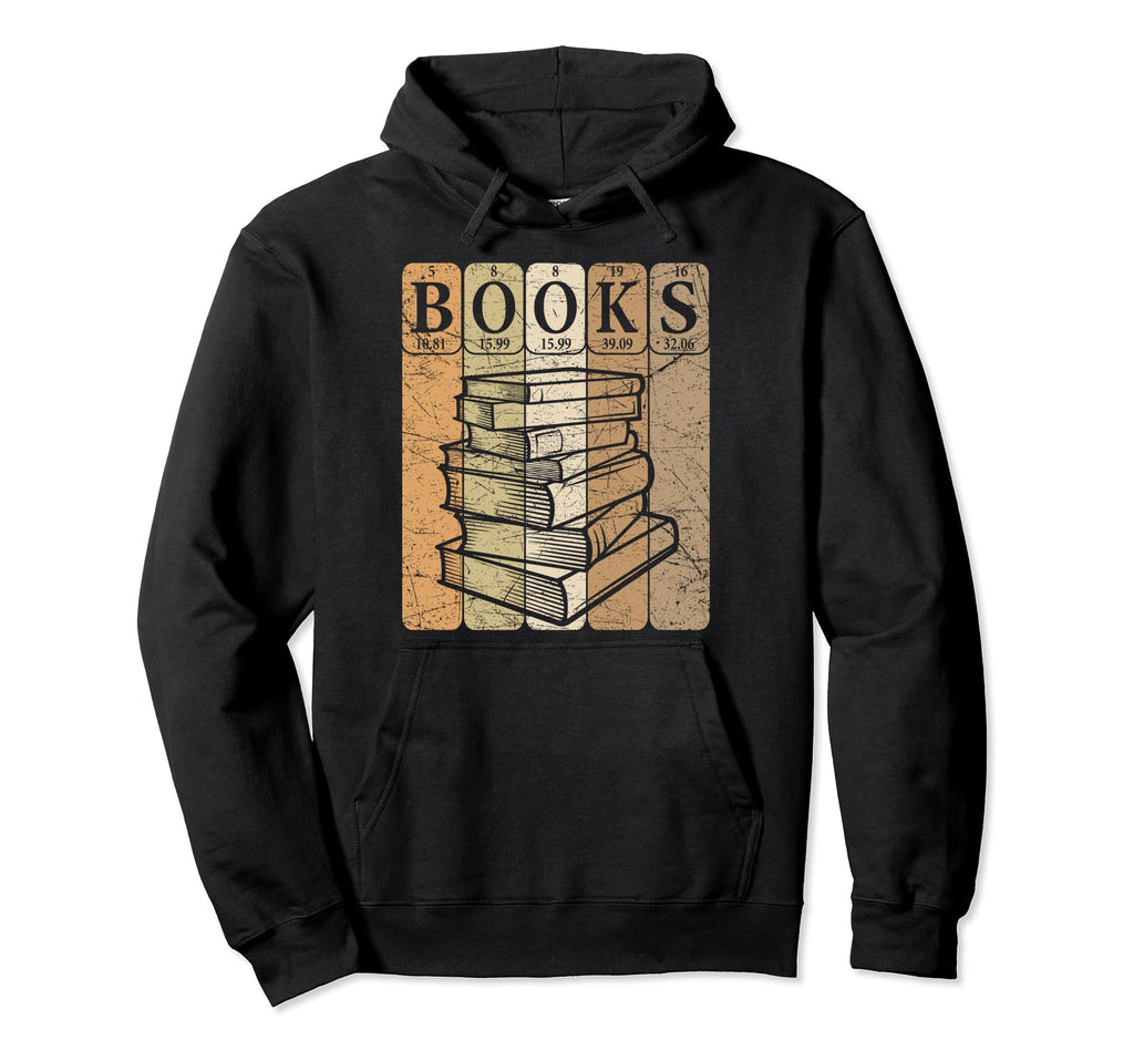 Book Reader Periodic Table Elements Hoodie - Custom Art Print Men Women - T-Shirt, Sweatshirt, Hoodie