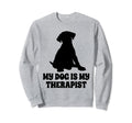 Pet Therapy Animal Lover Dog Breeder T-Shirt - Minimalist Print for Adults - T-Shirt, Sweatshirt, Hoodie