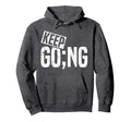 Keep Going Semicolon Mental Health Hoodie - Custom Art Print Men Women - T-Shirt, Sweatshirt, Hoodie