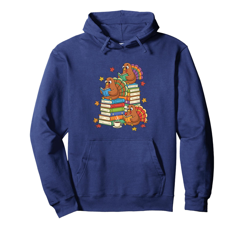 Literary Feast Reading Thanks Hoodie - Aesthetic Graphic for Adults - T-Shirt, Sweatshirt, Hoodie