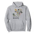 Anti Social Butterfly Unique Hoodie - Casual Everyday Wear Unisex - T-Shirt, Sweatshirt, Hoodie