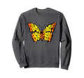 Anti Social Butterfly Beautiful Sweatshirt - Trendy Graphic Unisex - T-Shirt, Sweatshirt, Hoodie