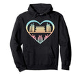 Book Nerd Love Book Reader Gift Heart Hoodie - Streetwear Style for Adults - T-Shirt, Sweatshirt, Hoodie