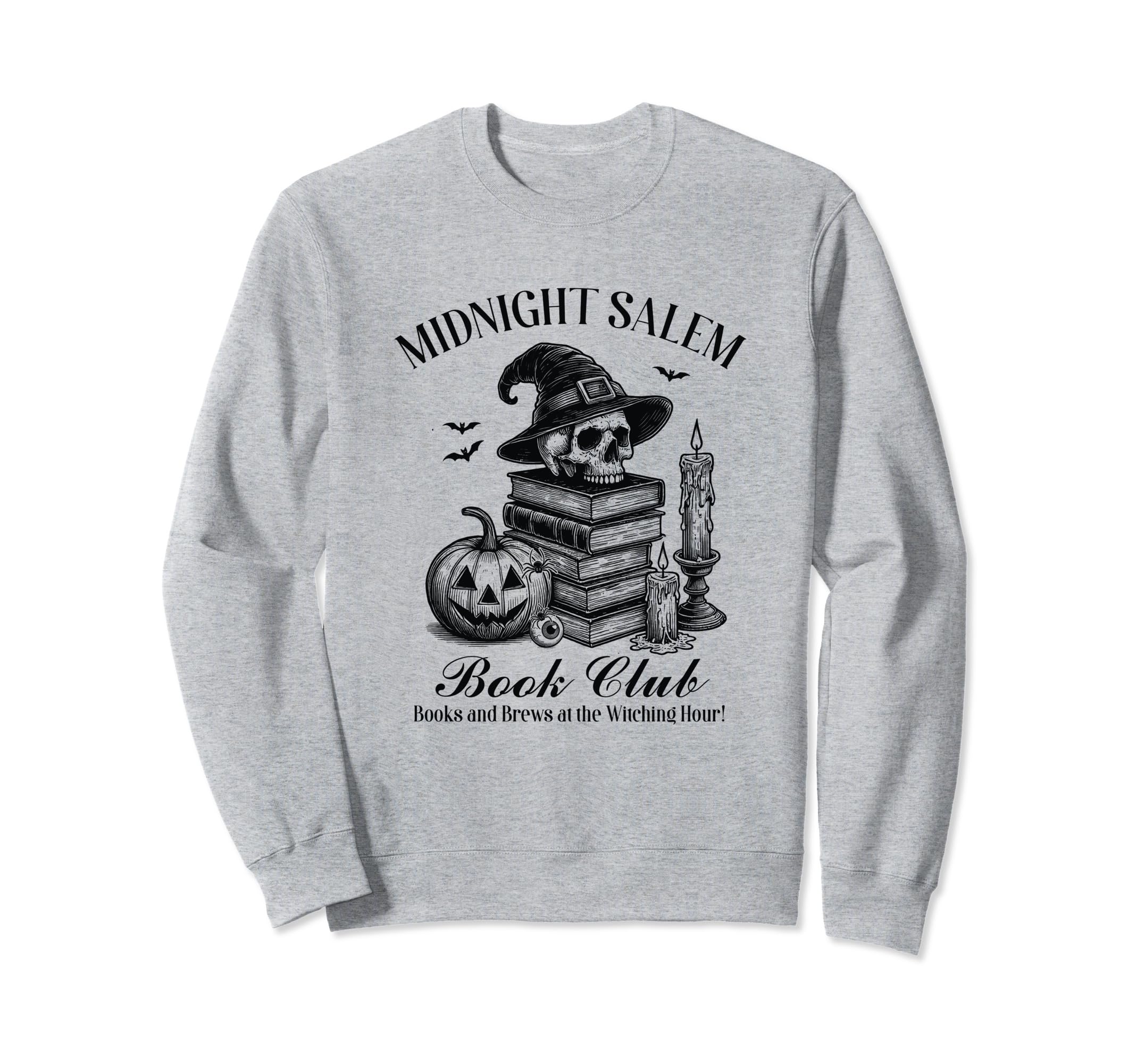 Salem Book Club Mythic Halloween Sweatshirt - Novelty Apparel Men Women - T-Shirt, Sweatshirt, Hoodie