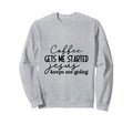 Coffee Gets Me Started Jesus Keeps Me Sweatshirt - Unique Graphic Unisex - T-Shirt, Sweatshirt, Hoodie