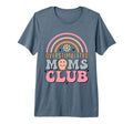Overstimulated Moms Club Rainbow Funny T-Shirt - Streetwear Style Unisex - T-Shirt, Sweatshirt, Hoodie