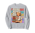Reading Book Lover Freedom Library Sweatshirt - Graphic Print Unisex - T-Shirt, Sweatshirt, Hoodie