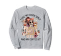 I Like My Book Spicy And My Coffee Icy Sweatshirt - Novelty Apparel Unisex - T-Shirt, Sweatshirt, Hoodie