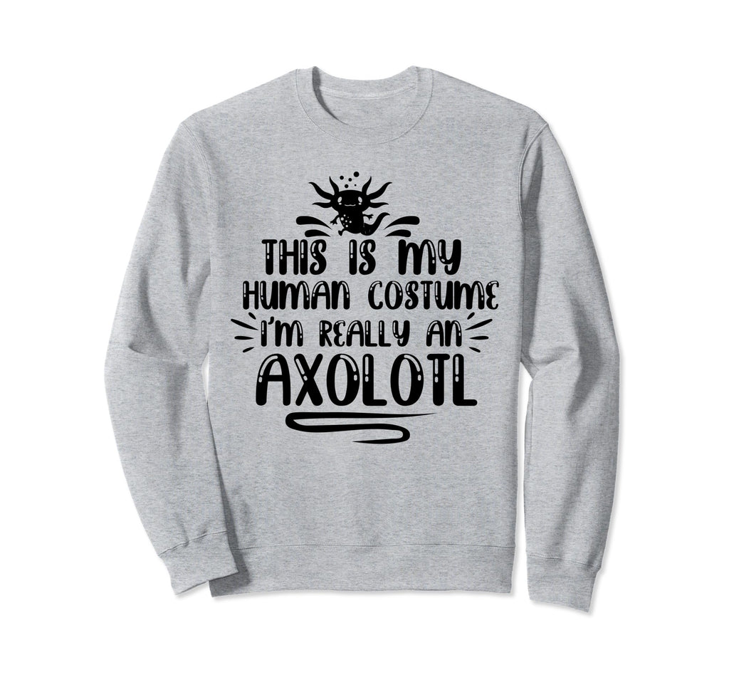 Axolotl Bookshelf Readsolotl Sweatshirt - Casual Everyday Wear Unisex - T-Shirt, Sweatshirt, Hoodie