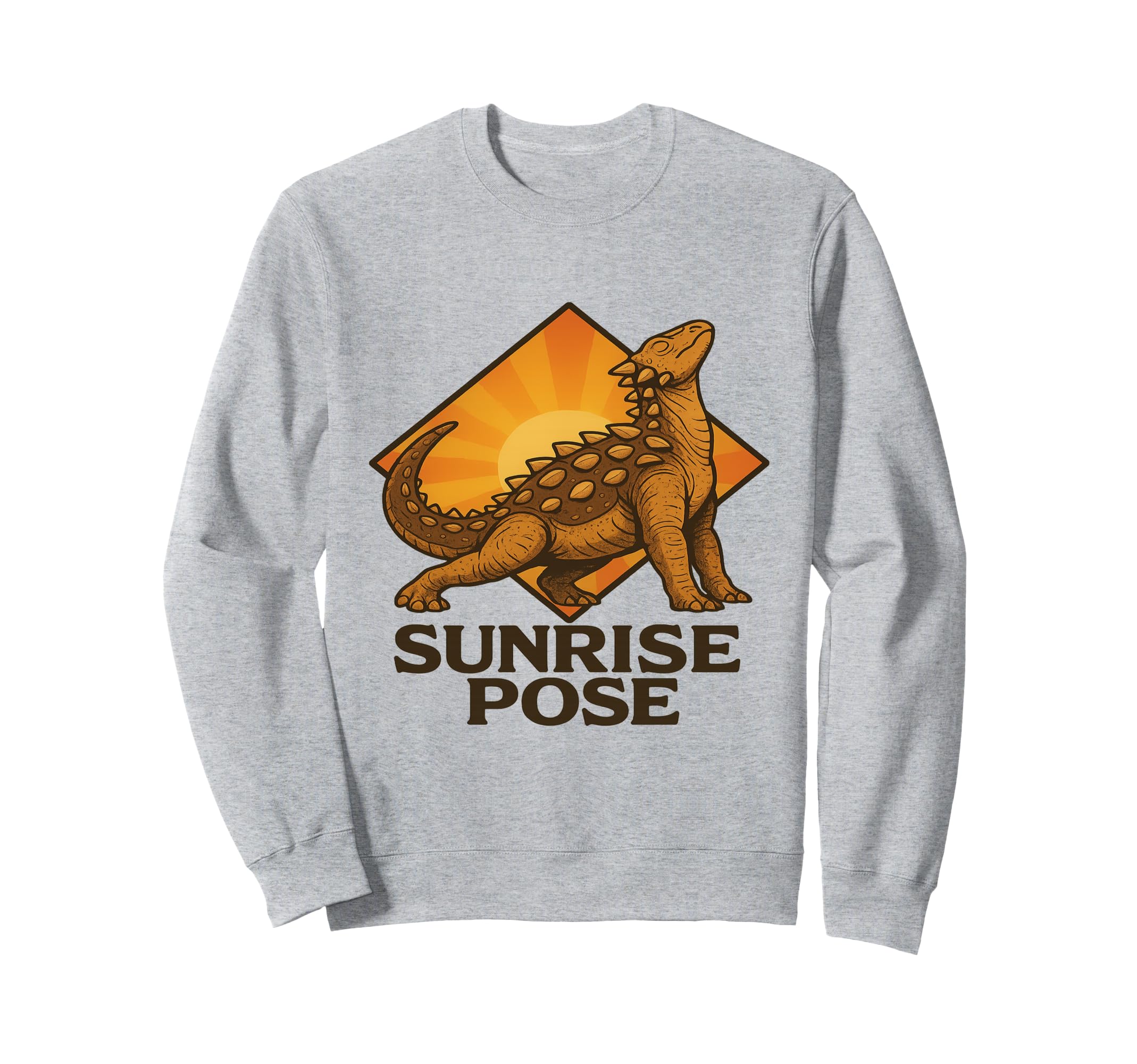 Dinosaur Self Care Wellness Yoga Sweatshirt - Aesthetic Graphic for Adults - T-Shirt, Sweatshirt, Hoodie