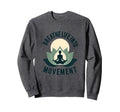Breathe Life Into Movement Yoga Sweatshirt - Trendy Graphic Unisex - T-Shirt, Sweatshirt, Hoodie