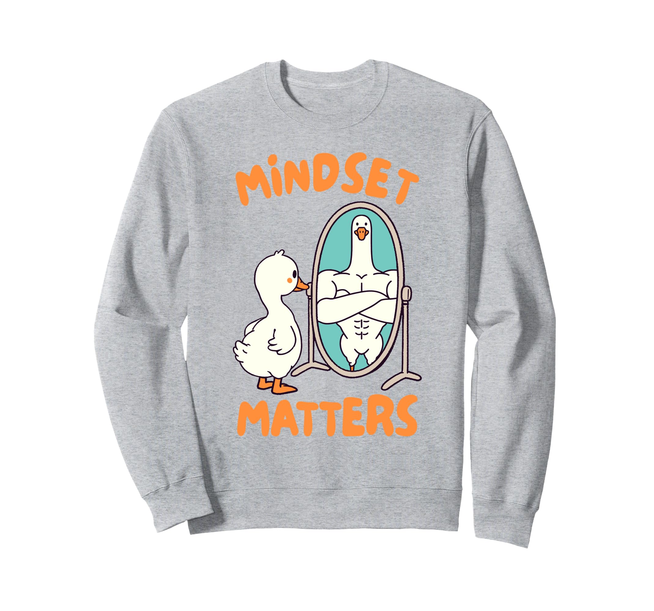 Mental Health Anxiety Silly Goose Sweatshirt - Streetwear Style Unisex - T-Shirt, Sweatshirt, Hoodie