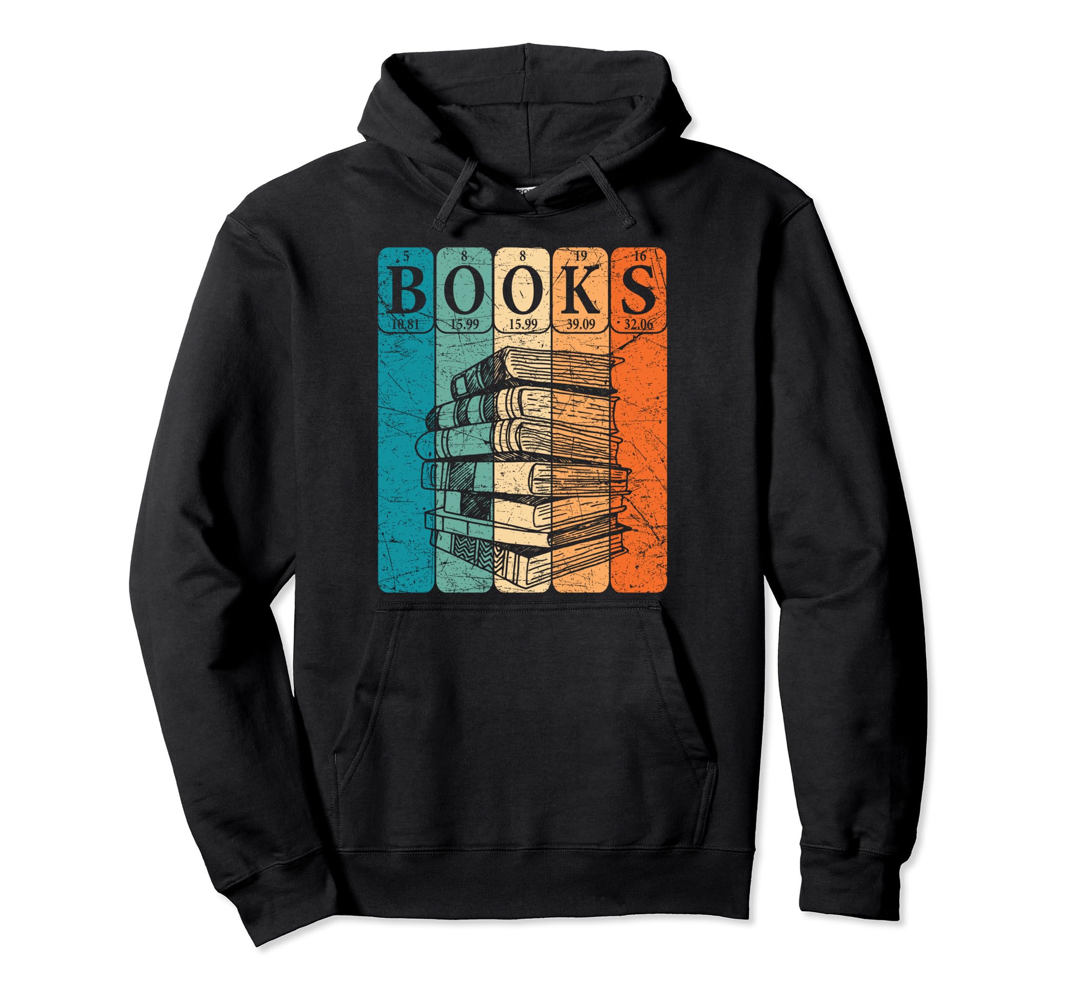 Book Reader Periodic Table Elements Hoodie - Novelty Apparel Men Women - T-Shirt, Sweatshirt, Hoodie