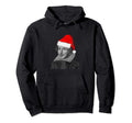 Santa Hat Shakespeare Literature Hoodie - Unique Graphic for Adults - T-Shirt, Sweatshirt, Hoodie
