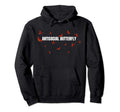 Funny Antisocial Butterfly Introvert Hoodie - Streetwear Style Men Women - T-Shirt, Sweatshirt, Hoodie