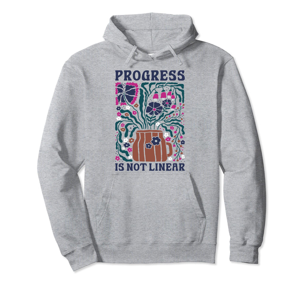 Progress Is Not Linear Sped Teacher Hoodie - Trendy Graphic Men Women - T-Shirt, Sweatshirt, Hoodie