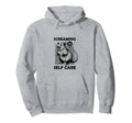 Mouse Letting It All Out Screaming Hoodie - Fun Novelty Design Men Women - T-Shirt, Sweatshirt, Hoodie