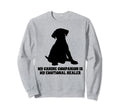 My Canine Companion Is My Sweatshirt - Aesthetic Graphic Men Women - T-Shirt, Sweatshirt, Hoodie