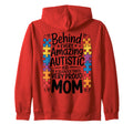 Autism Mom Autism Dad Family Pride Sweatshirt - Minimalist Print Men Women - T-Shirt, Sweatshirt, Hoodie
