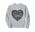 Books Are My Love Language Book Sweatshirt - Novelty Apparel for Adults - T-Shirt, Sweatshirt, Hoodie