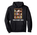 Funny Librarian Book Nerd Hoodie - Casual Everyday Wear for Adults - T-Shirt, Sweatshirt, Hoodie
