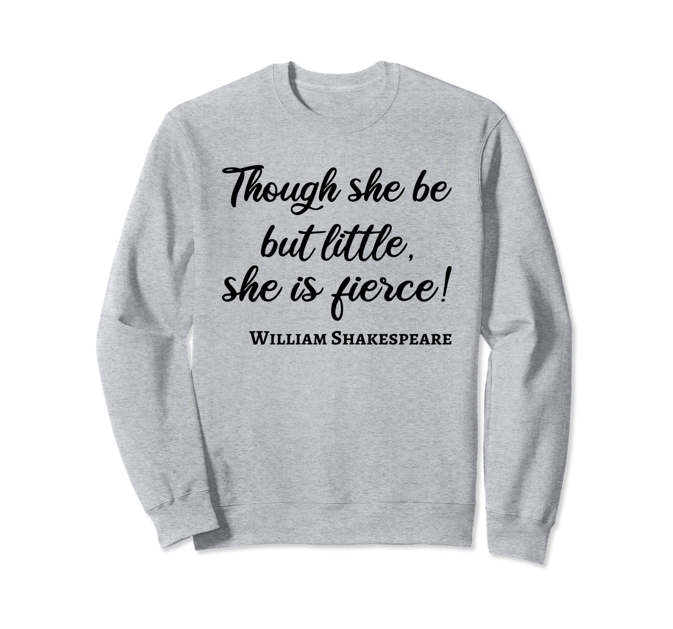 Little But Fierce Bookworm William Sweatshirt - Streetwear Style Men Women - T-Shirt, Sweatshirt, Hoodie